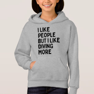 I like people but I like diving more
