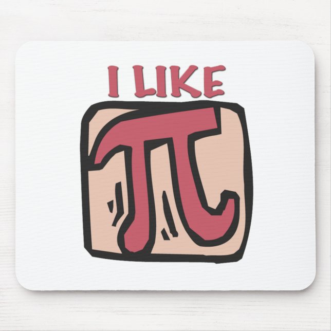 I like pi mouse mat (Front)