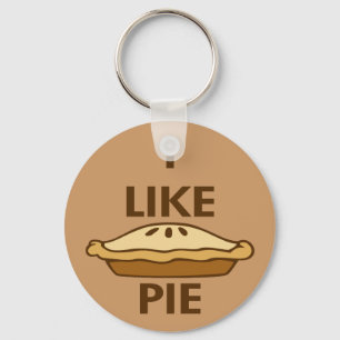 I Like Pie Key Ring