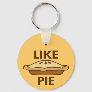 I Like Pie Key Ring