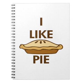I Like Pie Spiral Bound Notebook