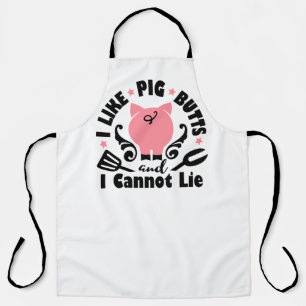 I Like Pig Butts Apron