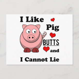 Funny Pig Sayings Postcards | Zazzle