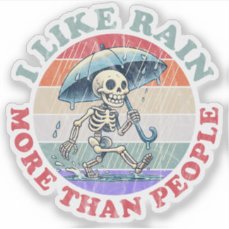 I Like Rain More Than People