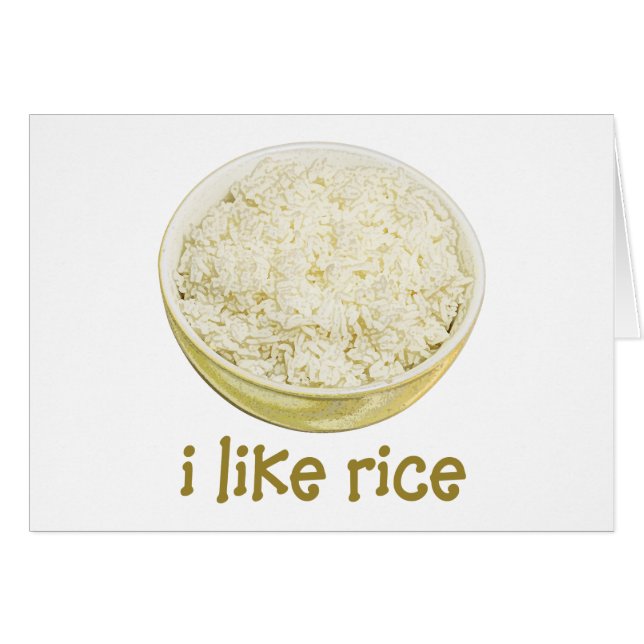 I Like Rice (Front Horizontal)