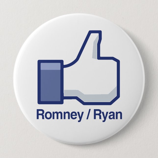 I LIKE ROMNEY RYAN.png 10 Cm Round Badge (Front)