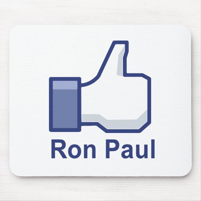 I LIKE RON PAUL MOUSE MAT (Front)