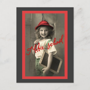 I Like School Postcard