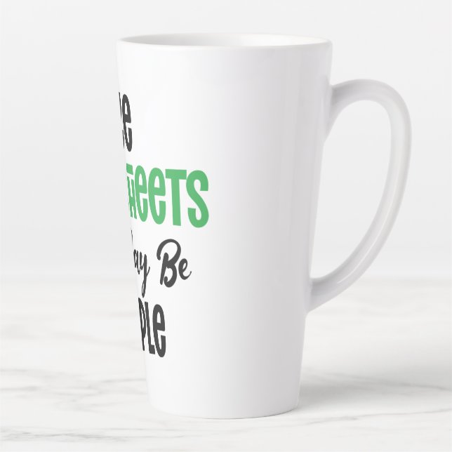 I LIKE SPREADSHEET AND MAY BE 3 PEOPLE LATTE MUG (Right)
