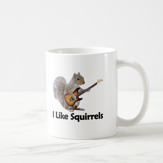I Like Squirrels Coffee Mug (Right)