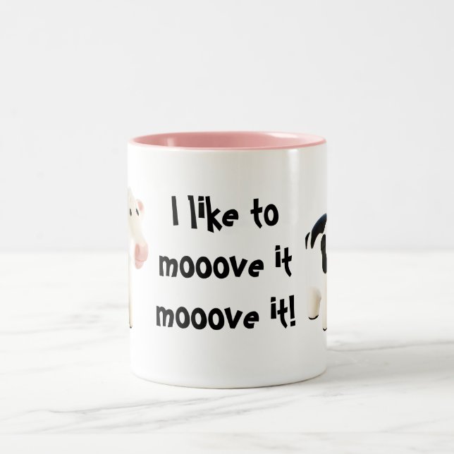 I like to mooove it mooove it ... English tea mug (Center)