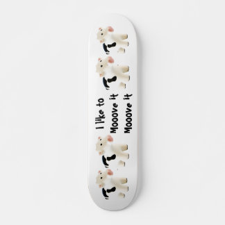 I like to moove it, mooove it ... cow skateboard