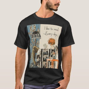 I Like To Read Every Day for Book Lovers T-Shirt