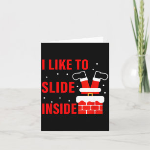 I Like To Ride On Top I Like To Slide Inside Coupl Card