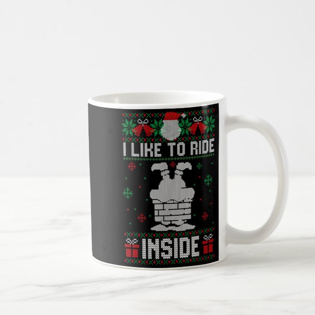 I Like To Ride On Top Slide Inside Couple Matching Coffee Mug (Right)