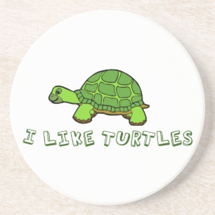 I Like Turtles Coaster