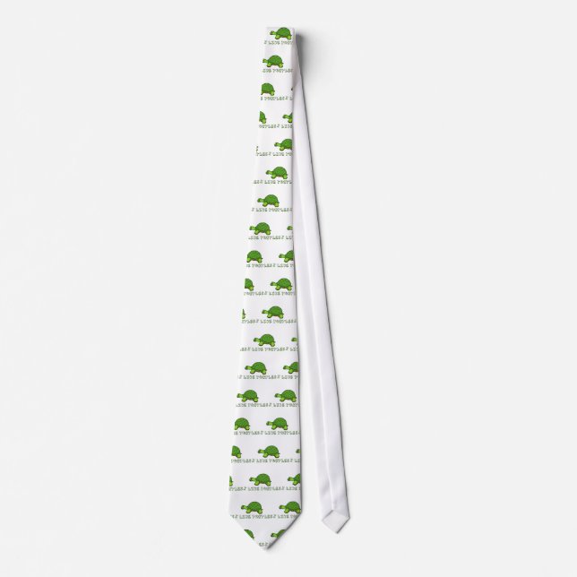 I Like Turtles Tie (Front)