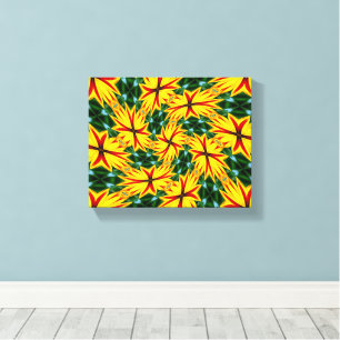 I Like Unique Flowers Canvas Print