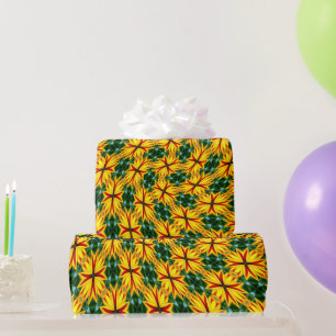 I Like Unique Flowers Wrapping Paper