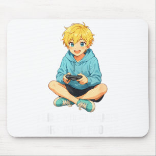 I Like Video Games More Than People Funny Gamer An Mouse Mat