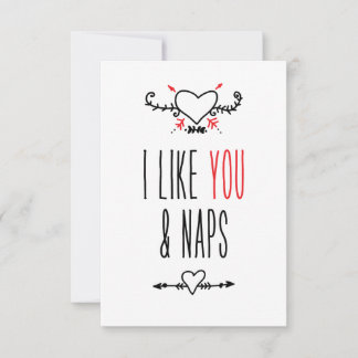 I like you and Naps | custom msg
