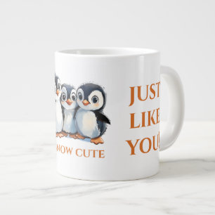 I Like You, Penguins Lover Gift,  Large Coffee Mug