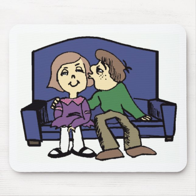 I Like You Valentine Mouse Mat (Front)