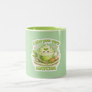 I Like You Very Matcha Mug Cute Matcha Cups