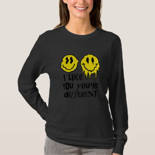 I Like You You're Different Great Minds Think Diff T-Shirt