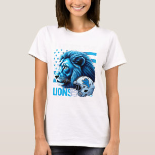 I Liked The Lions Before It Was Cool Footll Player T-Shirt