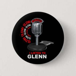 I Listen to Glenn Beck 6 Cm Round Badge