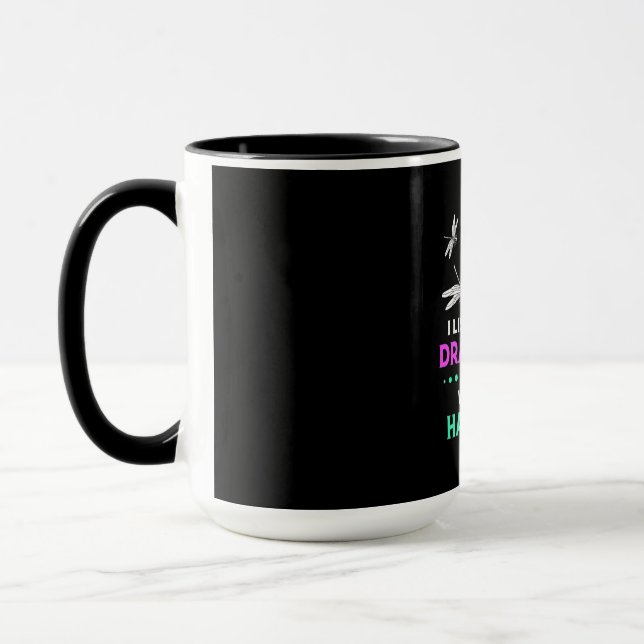 I Listened To My Dragonflies Mug (Left)