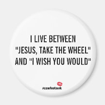 I Live Between Magnet