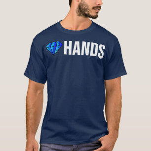 I LIVE LIFE DiamondHands Wallstreet Bets Stock T-Shirt