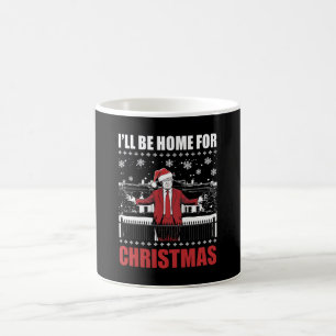 I’ll Be Home For Christmas Trump 47th President US Coffee Mug