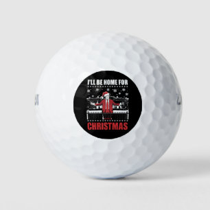 I’ll Be Home For Christmas Trump 47th President US Golf Balls