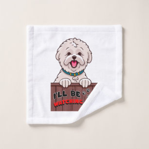 I ll be Watching You Wash Cloth