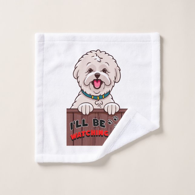 I ll be Watching You Wash Cloth (Wash Cloth)