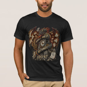 I’ll Do It When It Becomes Urgent – Funny Dragon T-Shirt