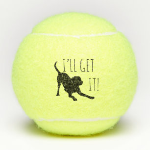 “I’ll Get It!” Tennis Balls for Dogs