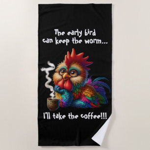 I’ll take the coffee beach towel