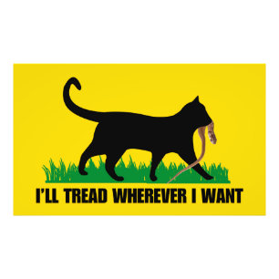 I’ll Tread Wherever I Want  Photo Print