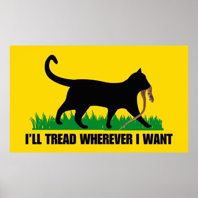I’ll Tread Wherever I Want  Poster (Front)