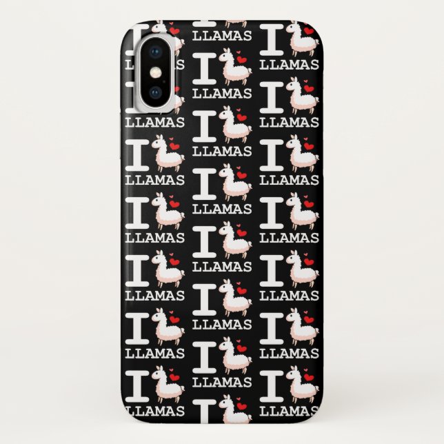 I Llama Llamas Case-Mate iPhone Case (Back)