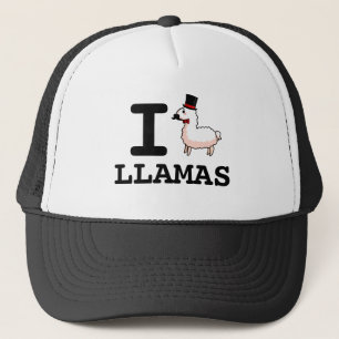 I Llama Llamas Trucker Hat