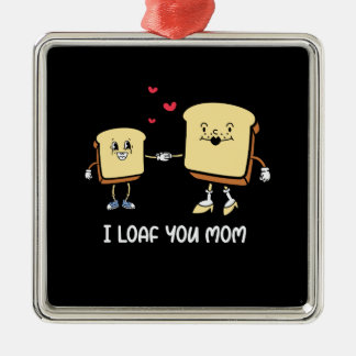 I Loaf You Mum Metal Tree Decoration