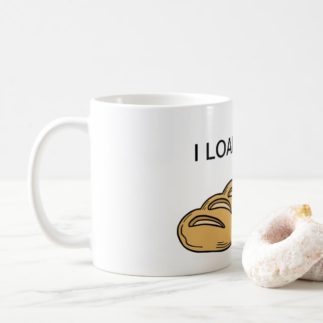 I Loaf You - Valentine's Day Mug (With Donut)