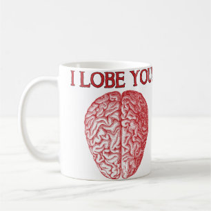 I Lobe You Geek Nerd Love Funny Mug or Travel Mug