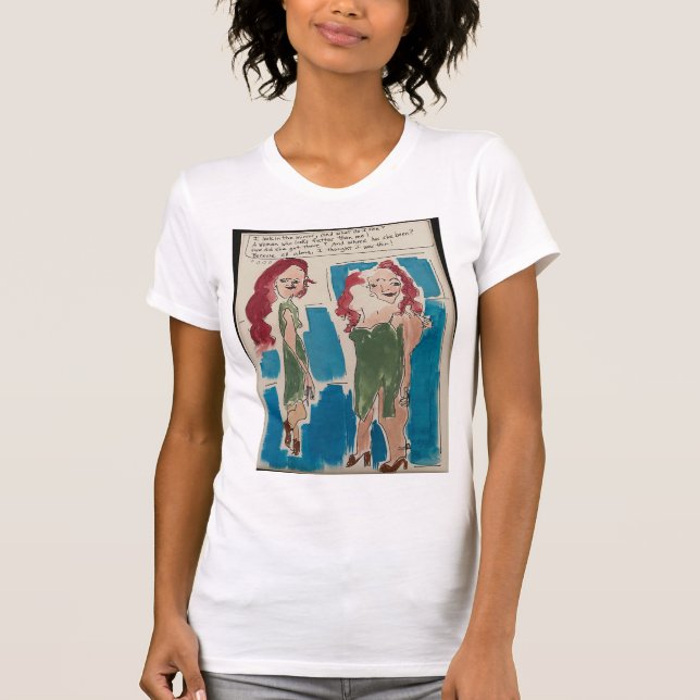 "I Look in the Mirror" T-Shirt (Front)