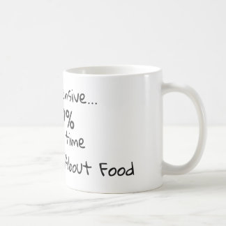 I Look Pensive Funny Food Lover Quote Coffee Mug